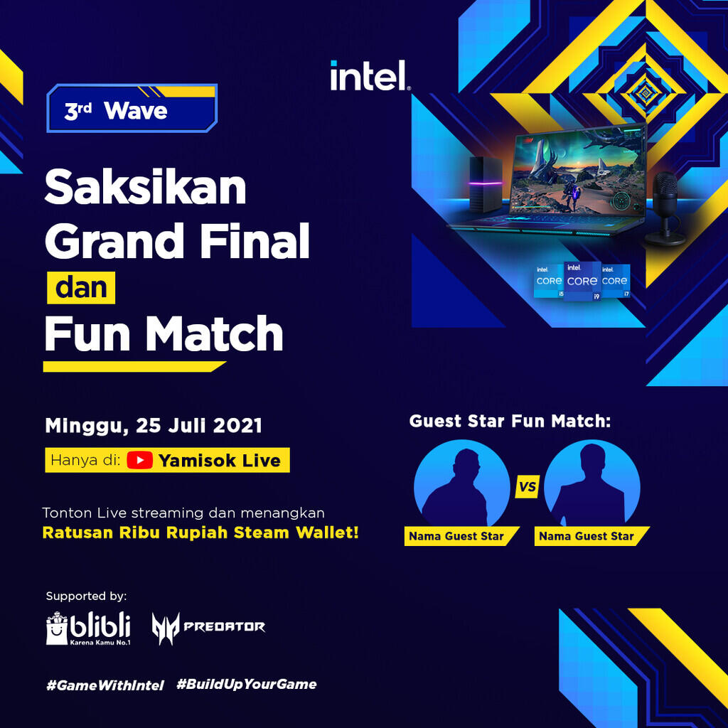 &#91;TURNAMEN GRATIS&#93; -Build Up Your Game Dota 2 Tournament Powered by Intel Indonesia