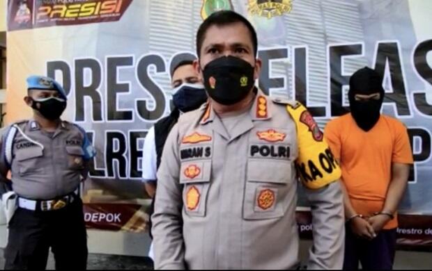 Sakit Hati Disebut Tidak Berguna jadi Motif Pembunuhan Wanita Bugil di Depok
