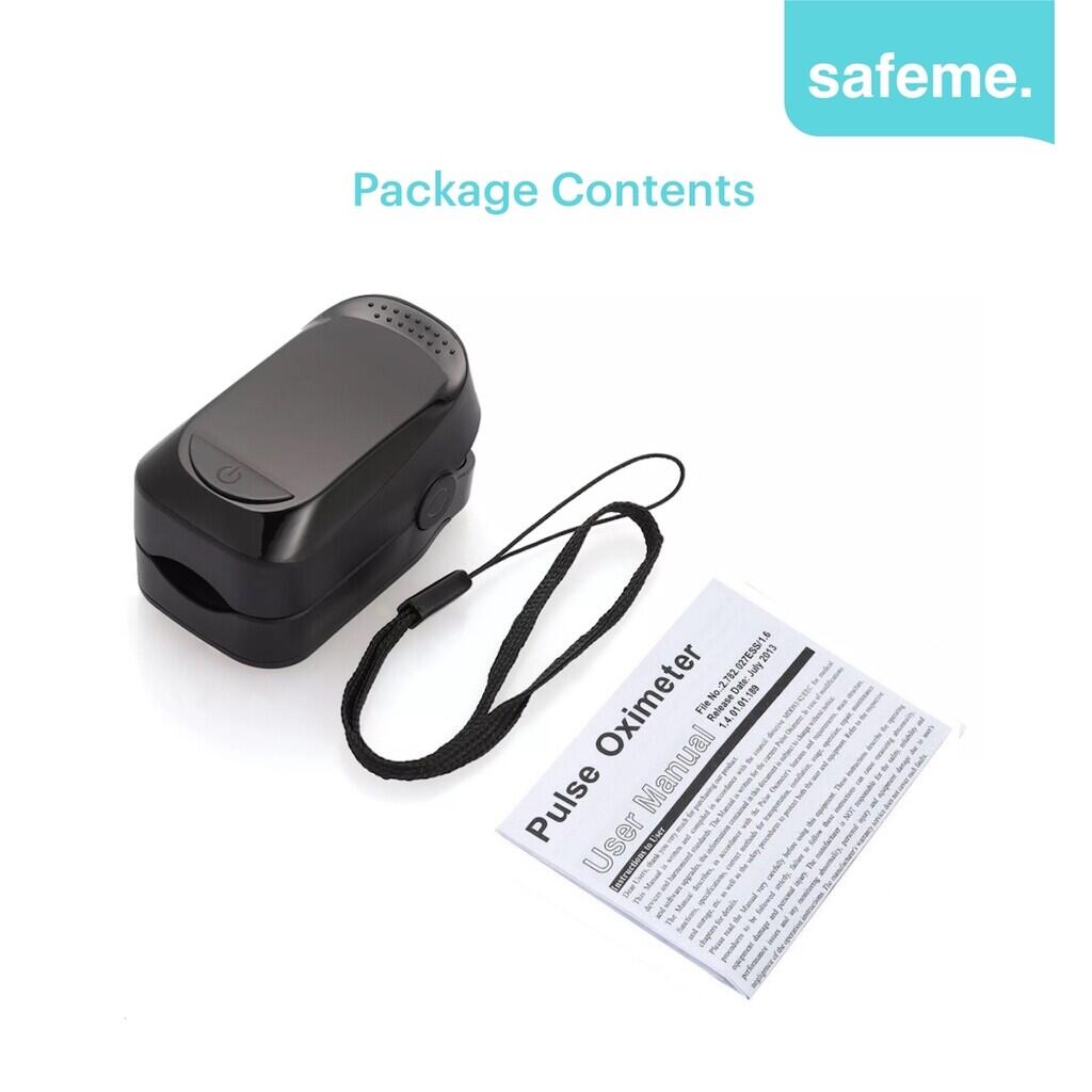 Pulse Oximeter Fingertip A2 Alat Kesehatan Pengukur Kadar Saturasi Oksigen