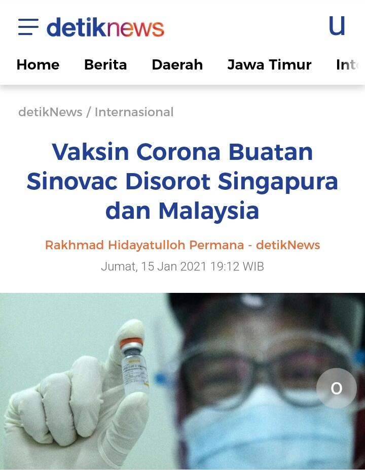 10 Juta Dosis Bahan Baku Vaksin Sinovac Tiba di Indonesia, Jokowi: Terima Kasih