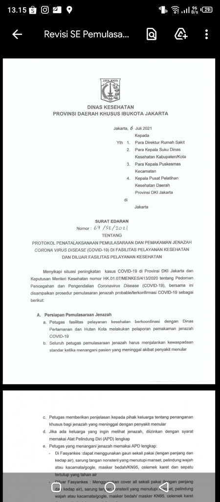 Anak Usaha Pertamina Bantu Penyediaan Peti Jenazah di Matraman