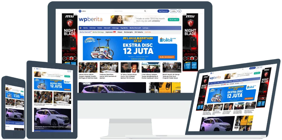 &#91;GRATIS&#93; Download Wpberita WordPress Theme