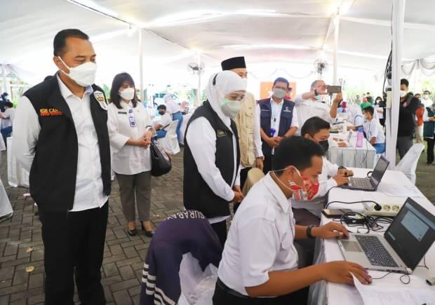 Jawa Timur Kejar Target Herd Imunity Bertepatan HUT-76 Kemerdekaan Indonesia