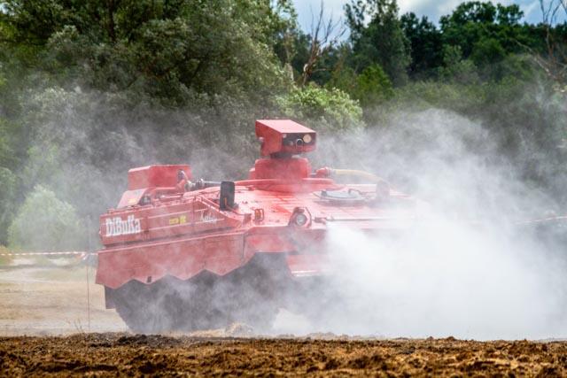Marder Firefighting - IFV yang Disulap Menjadi Kendaraan Pemadam Kebakaran
