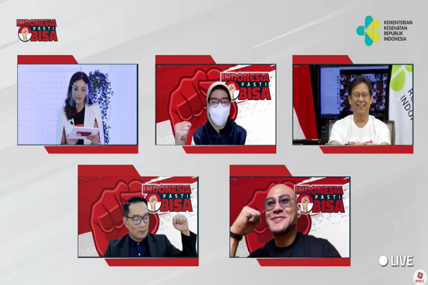 Gerakan #Indonesiapastibisa Lawan Pandemi, Ini Harapan Ridwan Kamil