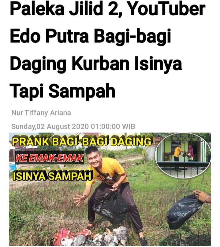 Memberi Itu Perbuatan Mulia, Tapi Kalau Kayak Gini Biadab Jadinya!