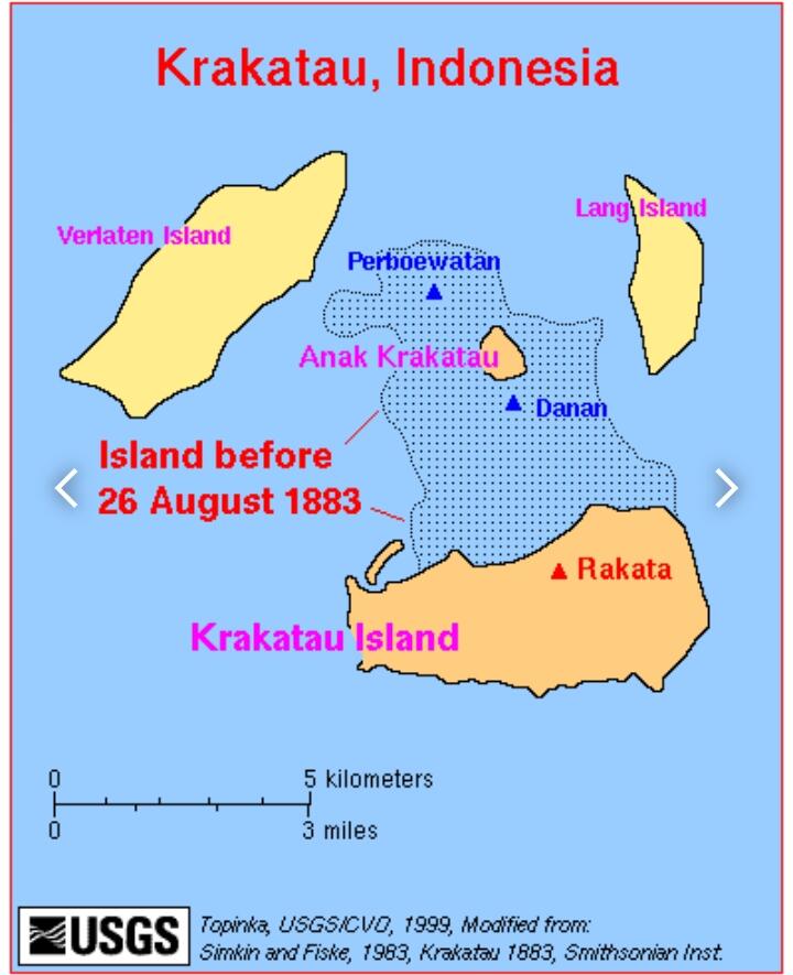 Sejarah Gunung Anak Krakatau Dan Letusan Terdahsyat 1833 Yang Perna Ada Di Indonesia