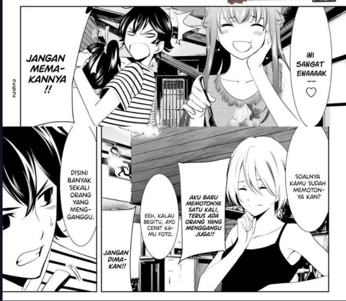 Review] Manga Megami no Cafe Terrace : 5 Pelayan Kafe + 1 MC dalam Satu  Rumah - Waritaku