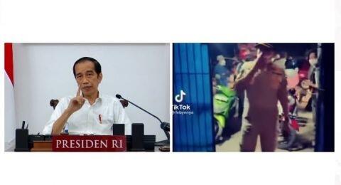 Jokowi Rapat Terbatas Bahas Kasus Satpol PP Pukul Warga Saat Razia PPKM di Gowa