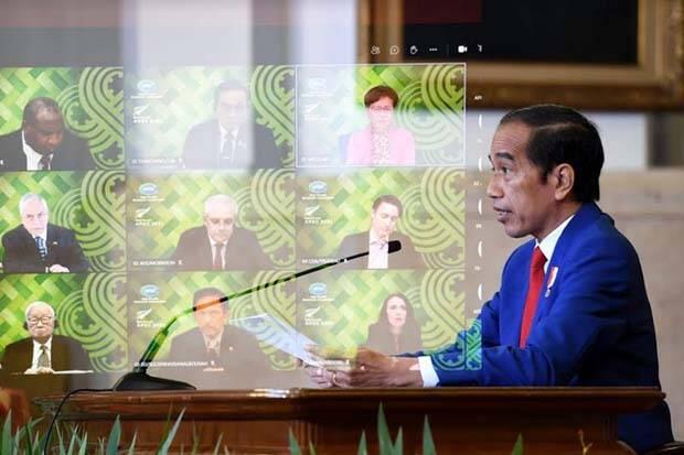 Serukan Pemulihan Kesehatan, Jokowi Soroti Ketimpangan Vaksin di APEC