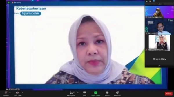 Gugur Karena Covid-19, Ahli Waris Nakes Peserta BPJS Ketenagakerjaan Terima Santunan
