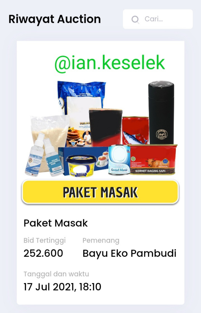 Mau Ikut Lelang Produk Menarik Tanpa Modal? Event Club Sobat Badak Tempatnya!