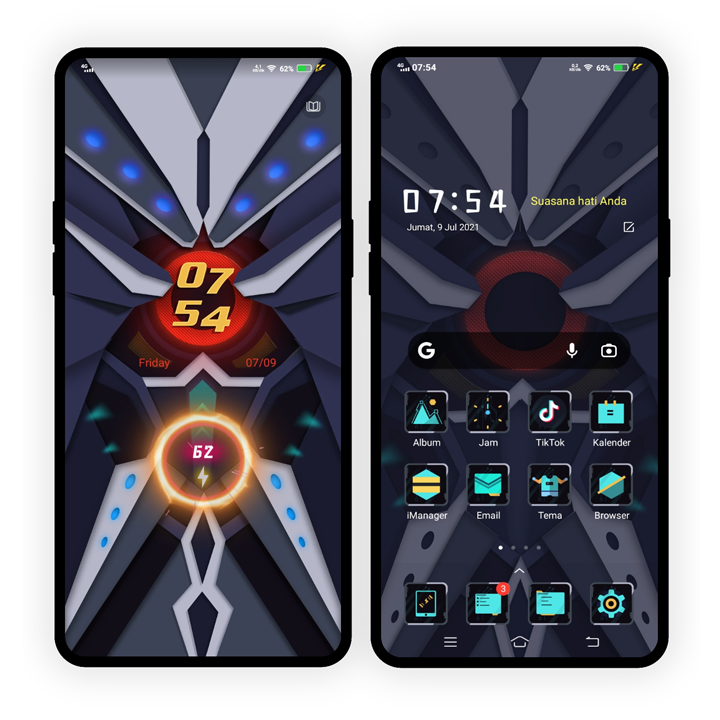 Wow Tema Keren Untuk Vivo V20 / V20 Ini Bisa Di Gunakan Semua HP Vivo