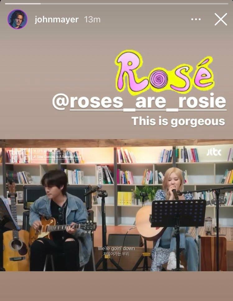 &quot;Flirting Lintas Benua&quot; ala John Mayer dan Rosé Blackpink