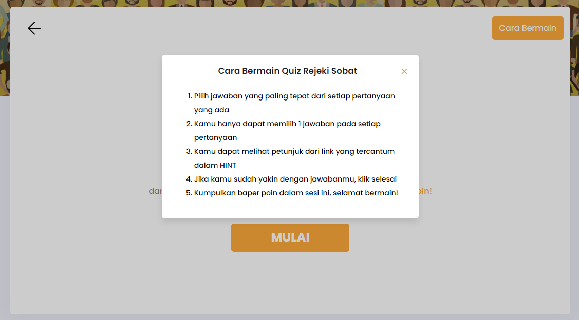 berburu gatotkaca poin di sobatbadak.club, mudah murah dan menguntungkan. 