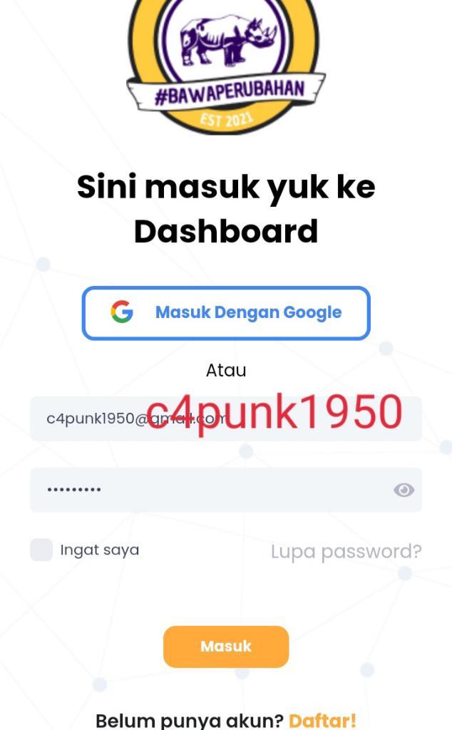 #BerburuBaperPoin Bersama Sobat Badak