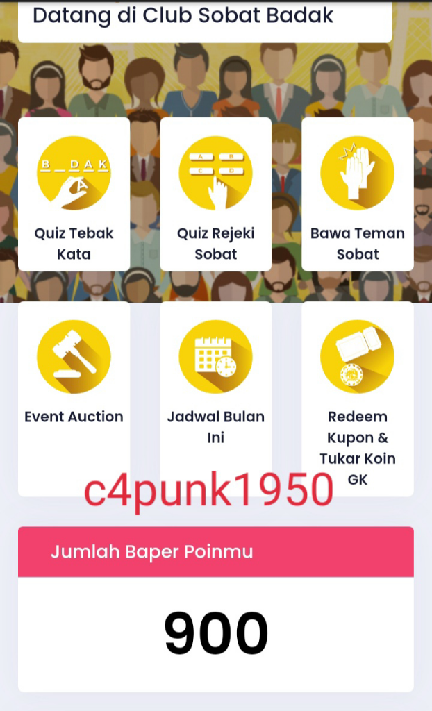 #BerburuBaperPoin Bersama Sobat Badak