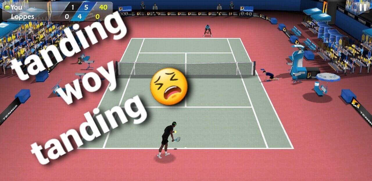 Bertanding Semua Turnamen di Game Tennis 3D
