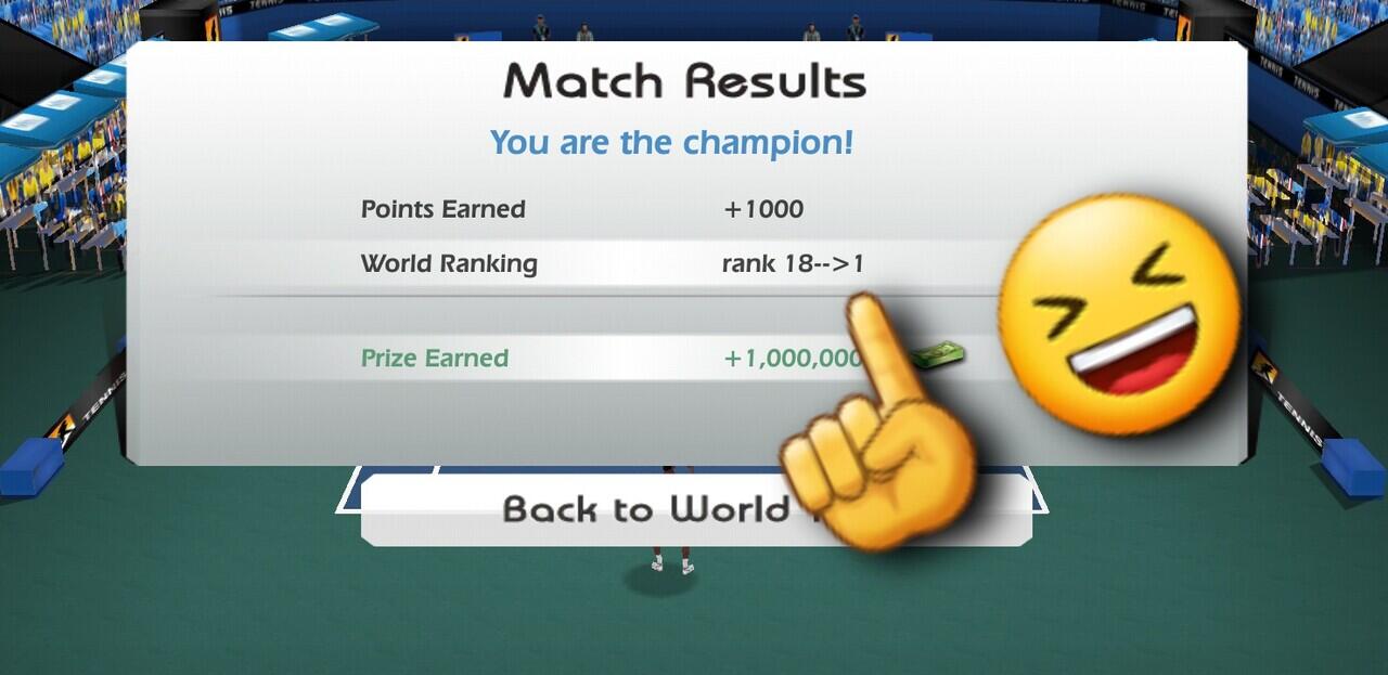 Bertanding Semua Turnamen di Game Tennis 3D