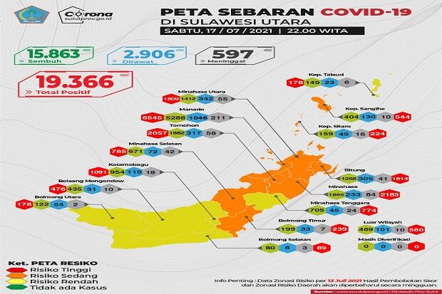Gubernur Sulut Perpanjang PPKM Mikro di 9 Kabupaten Kota hingga 1 Agustus 2021