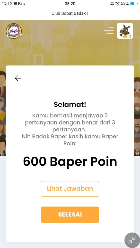 Terniat Banget, Contoh Orang Belum Expert Yang Menjelajah di Club Sobat Badak