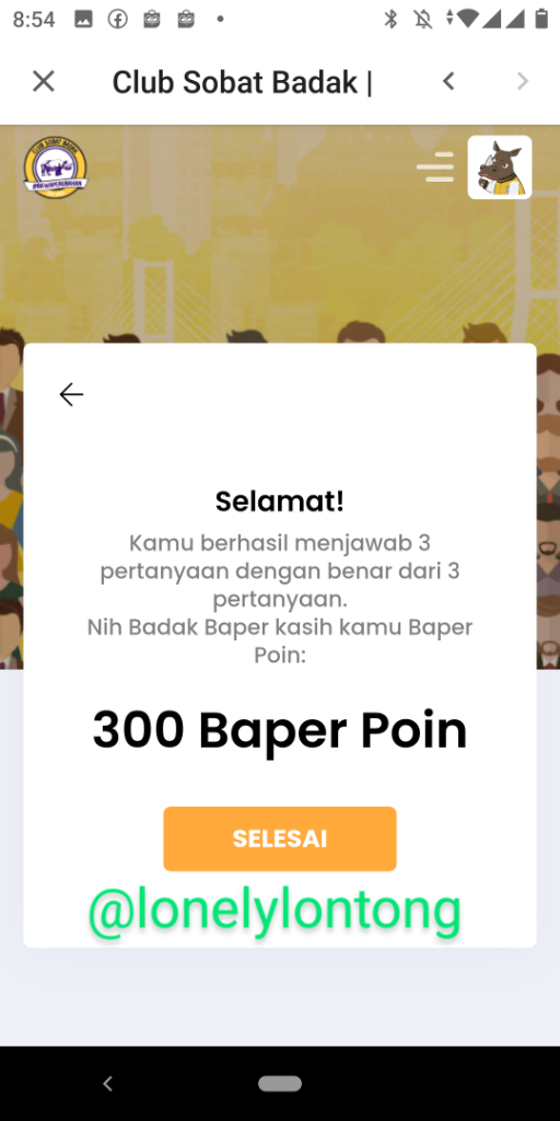 Quiz Tebak Kata, Kuis Gokil Di Club Sobat Badak