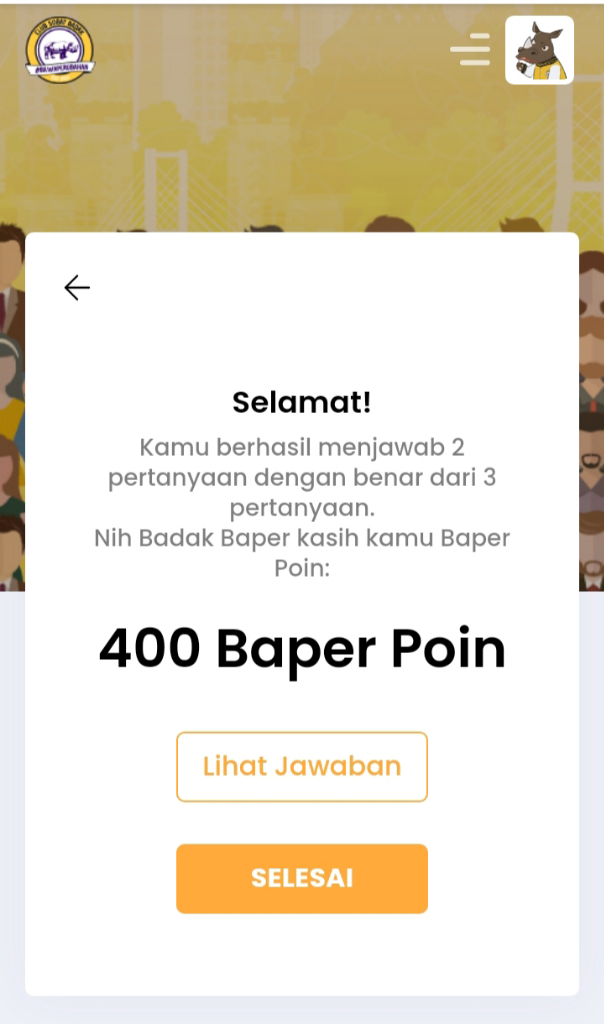 Club Sobat Badak Solusi Bagi Isoman Dan Saat PPKM Dapat Hiburan & Poin, Yuk Mainkan!