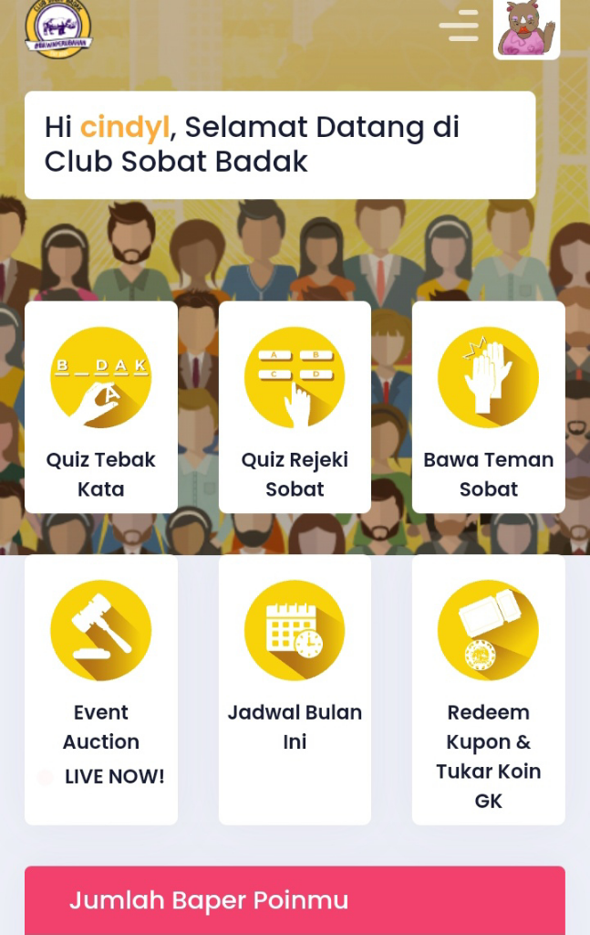 Kegiatan Favorit Ane Di Club Sobat Badak Adalah Ikut Quiz Rejeki Sobat. Kalo Kalian ?