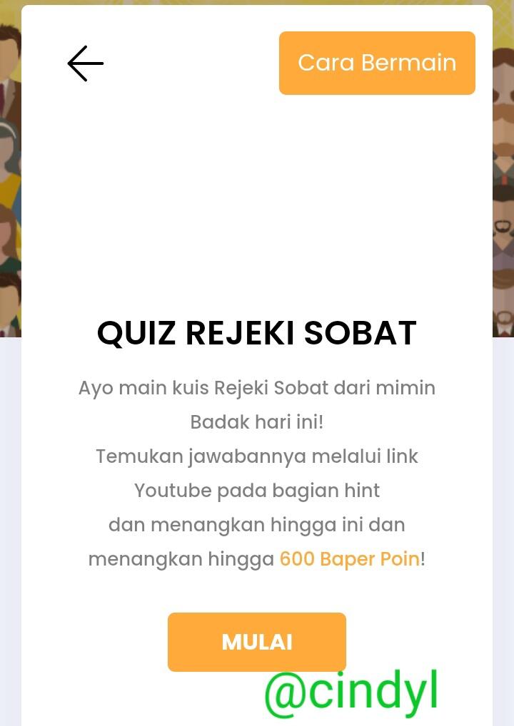Kegiatan Favorit Ane Di Club Sobat Badak Adalah Ikut Quiz Rejeki Sobat. Kalo Kalian ?