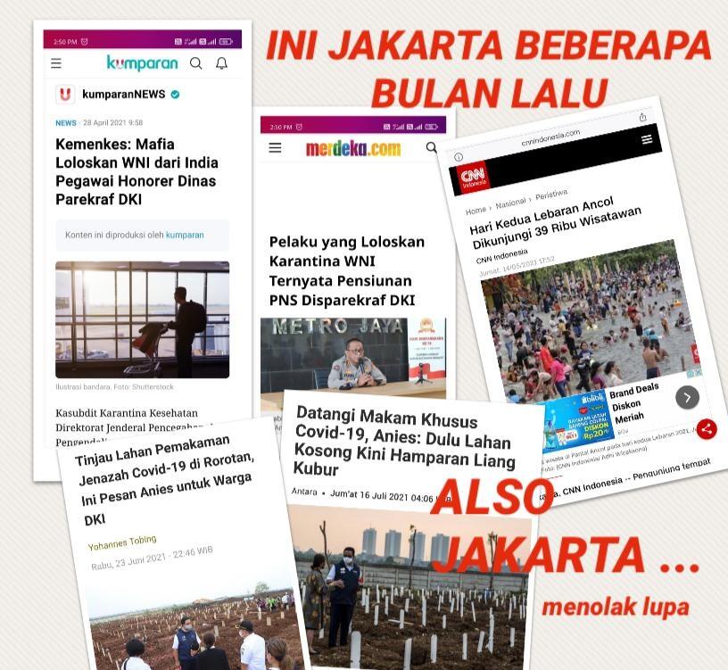 Anies: Separuh Warga Pulau Jawa Terinfeksi Virus Corona Ulah Anak Buah Saya