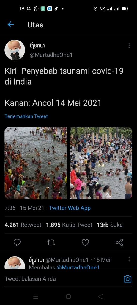 Anies: Separuh Warga Pulau Jawa Terinfeksi Virus Corona Ulah Anak Buah Saya