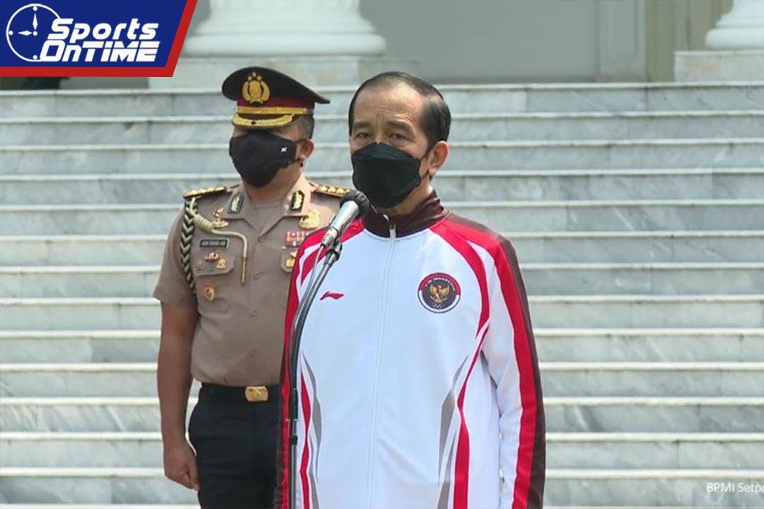 Presiden Jokowi Resmikan 28 Atlet ke Olimpiade Tokyo