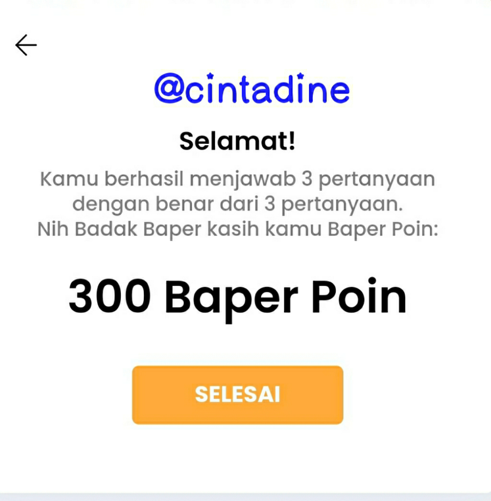 Rasakan Serunya #BerburuBaperPoin di Club Sobat Badak dan Menangkan Lelang