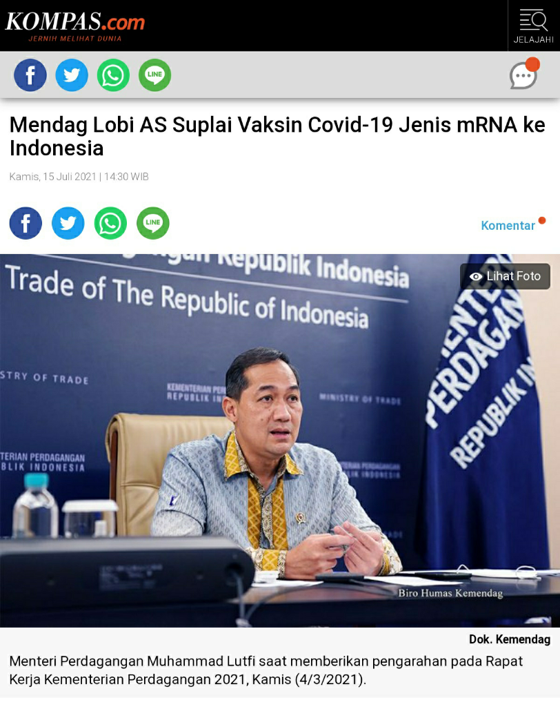 Kemenkes Nego Pfizer Tambah Stok Vaksin Corona