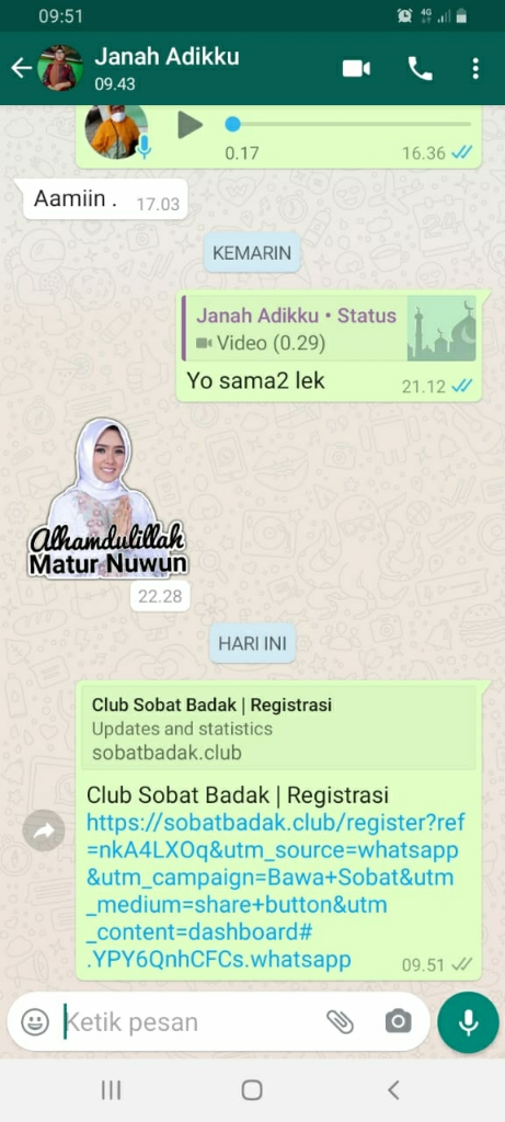 Menjelajah Lagi di Klub Sobat Badak Hari Ini Demi Lolos Kreator Yuk! 
