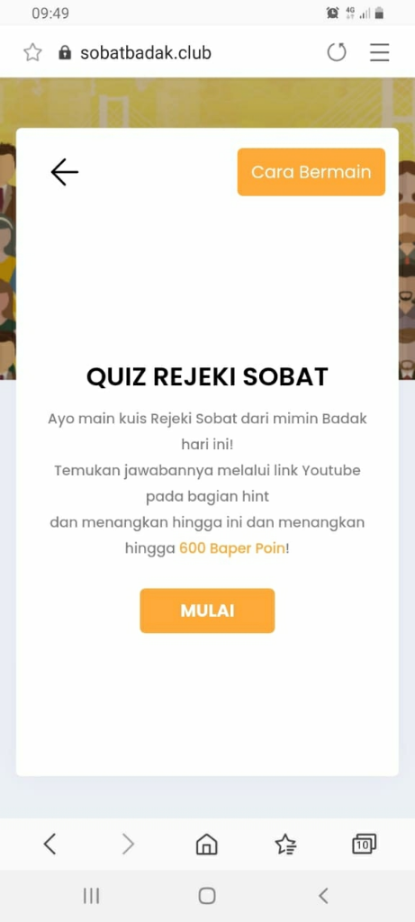Menjelajah Lagi di Klub Sobat Badak Hari Ini Demi Lolos Kreator Yuk! 