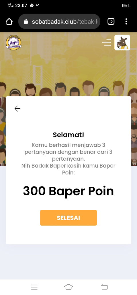 Club Baper Zaman Now, Pasti Yang Ada Badaknya, Bukan?