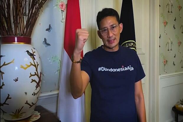 Sandiaga Apresiasi Video Pelaku Usaha Ajak Masyarakat Sukseskan Vaksinasi