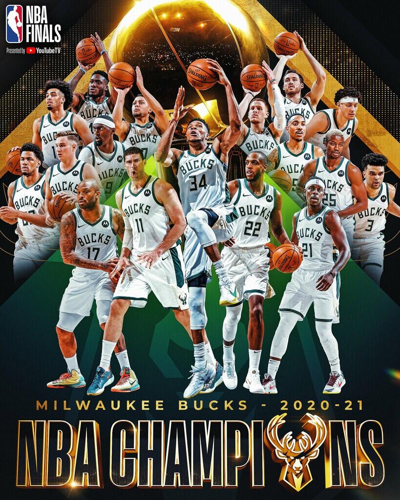 Final NBA 2021: 50 poin Giannis Sudahi Penantian 50 Tahun Bucks!