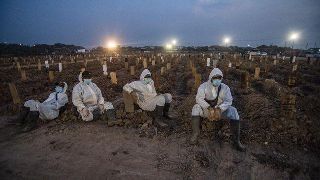 Positif Covid Bertambah 33.772 Kasus, Kematian Rekor 1.383