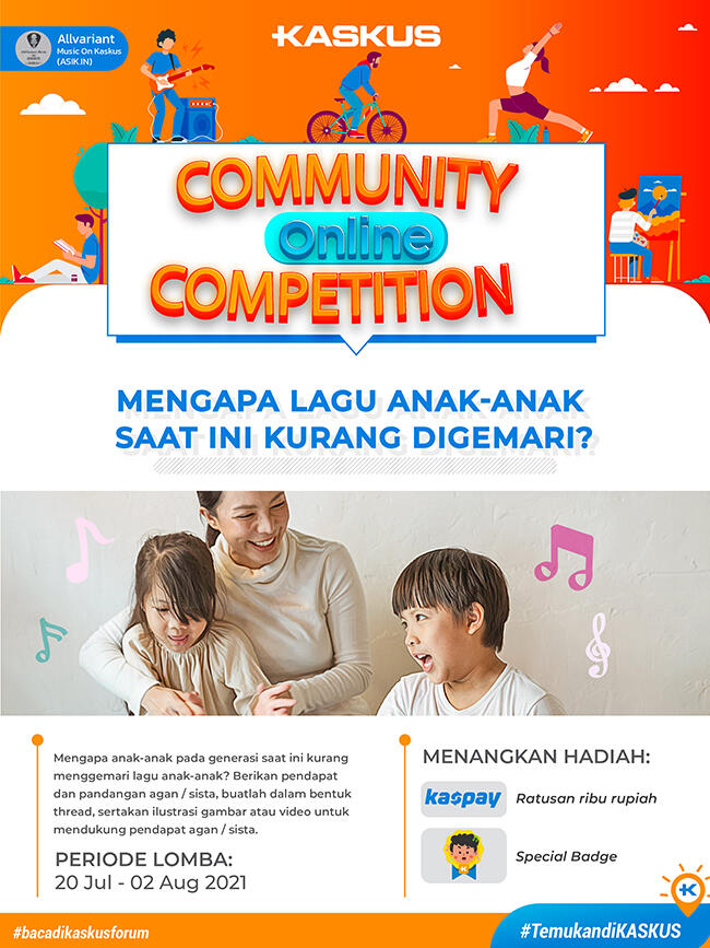 &#91;COC&#93;Mengapa lagu anak-anak saat ini kurang digemari ?