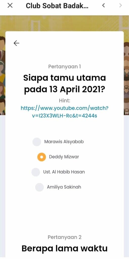Join Yuk Ke Club Sobat Badak,Banyak Hadiahnya Lho
