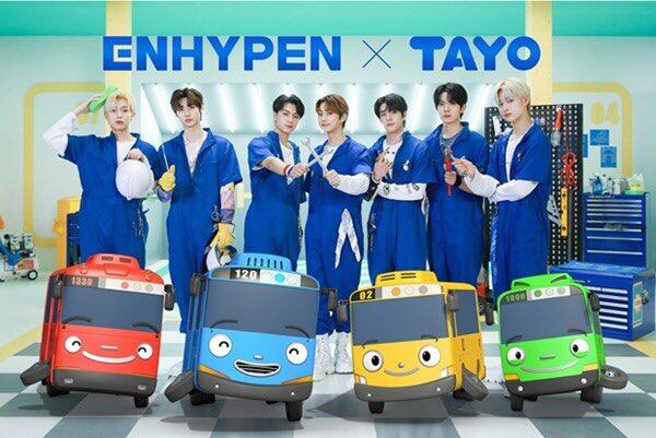 ENHYPEN akan Remake OST ‘Little Bus Tayo’!