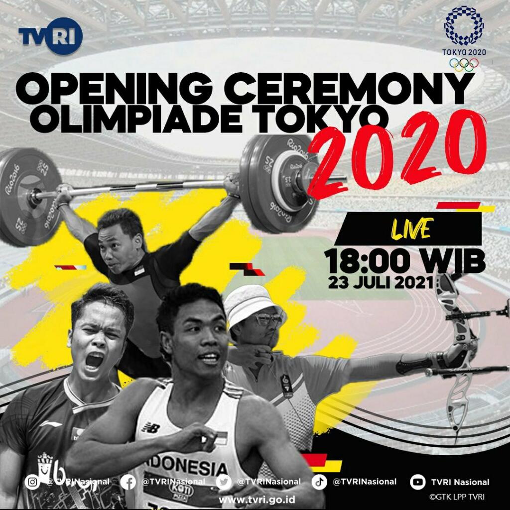 Digelar Tanpa Penonton, Ini Susunan Acara Pembukaan Olimpiade Tokyo
