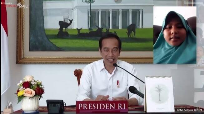 Momen Jokowi Ditodong Pertanyaan Polos Anak Indonesia: Jadi Presiden Ngapain Aja?