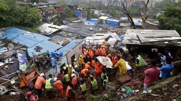 36 Orang Tewas Akibat Tanah Longsor di India, Puluhan Hilang