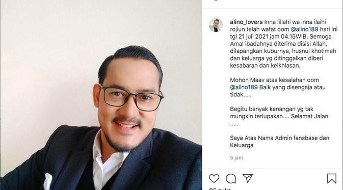 Berita Duka, Alino Octavian Pemain Suara Hati Istri Indosiar Meninggal Dunia