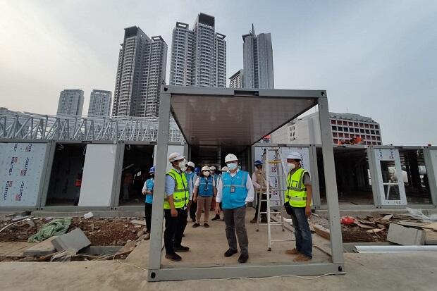 PLN Gerak Cepat dalam Penyambungan Listrik RSPP Modular Rujukan Covid-19