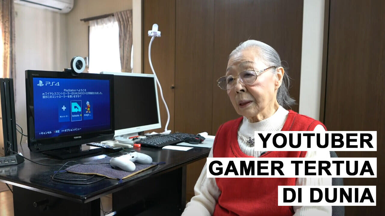 Kakek Nenek Yang Menginspirasi Para Gamers. Supercentenarian & Gamers Tertua di Dunia