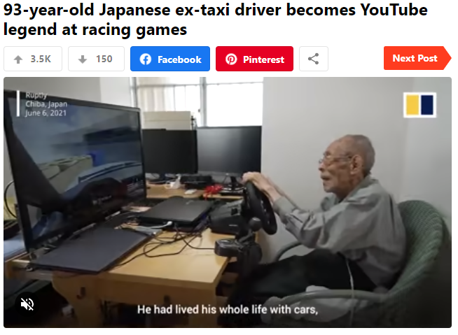 Kakek Nenek Yang Menginspirasi Para Gamers. Supercentenarian & Gamers Tertua di Dunia